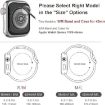 Apple Watch Ultra 2/1 49mm Rose Red Silicone Band with PC Case - 6