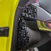 Chevrolet Corvette C8 2020+ Gold Foil Carbon Fiber Slot Stickers (4pcs) - 4