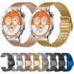 22mm Blue Mesh Magnetic Stainless Steel Watch Band - 2
