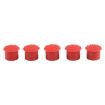 Lenovo IBM Mouse Cap 5pcs, Red, 0.4x0.5cm Diameter - 2