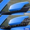 Chevrolet Corvette C8 2020+ Gold Foil Carbon Fiber Mirror Stickers 4pcs - 5