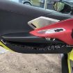 Chevrolet Corvette C8 2020 Carbon Fiber Door Panel Stickers 4pcs Set - 3
