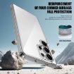Samsung Galaxy S25 Ultra 5G iPAKY Aurora Shockproof Case (Transparent Black) - 4