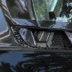 Chevrolet Corvette C8 2020+ Gold Foil Carbon Fiber Vents Stickers 4pcs - 4