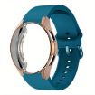 Samsung Galaxy Watch 7 44mm Dark Cyan Silicone Band with PC Case - 1