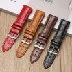 Suunto 9/9 Baro/D5/Core/7 Bamboo Texture Leather Watch Band 24mm Brown - 3