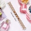 20mm Rose Gold Diamond Metal Watch Band for Amazfit Bip U/Lite/3 Pro - 4