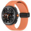 Samsung Galaxy Watch 8/8 Classic Orange Magnetic Silicone Band - 1