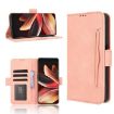 Meizu Note 16 5G Pink Leather Phone Case with Card Slots - 1