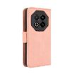 Meizu Note 16 5G Pink Leather Phone Case with Card Slots - 3