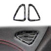 Gold Foil Carbon Fiber Car Door Stickers for Corvette C8 2020+, Blue - 1