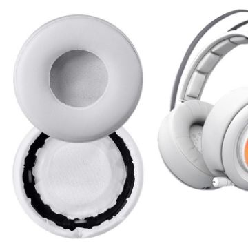 SteelSeries Siberia 650 Earpads - 2pcs Protein Leather (White) - 1