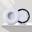 SteelSeries Siberia 650 Earpads - 2pcs Protein Leather (White) - 2