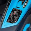 Gold Foil Carbon Fiber Cup Cover Sticker for Chevrolet Corvette C8 2020+ - 3