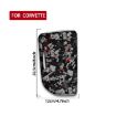 Chevrolet Corvette C8 2020+ Red Carbon Fiber Cup Cover Sticker - 2