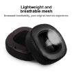 Magnetic Lambskin Leather Earpads for Abyss Diana Phi/AB-1266 (2pcs, Black) - 4
