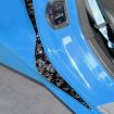 Chevrolet Corvette C8 2020+ Gold Foil Carbon Fiber Door Stickers 4pcs - 3