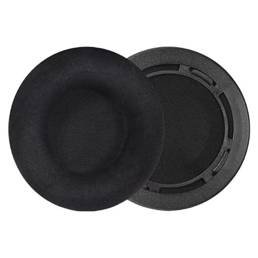 Flannel Replacement Earpads for HIFIMAN HE400 - 2pcs (Black) - 1