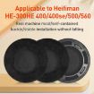 Flannel Replacement Earpads for HIFIMAN HE400 - 2pcs (Black) - 2