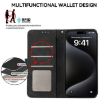 Samsung Galaxy XCover7 Pro ABEEL RFID Leather Case Black-Green - 7