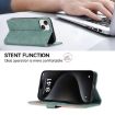 Samsung Galaxy XCover7 Pro Cyan-Pink RFID Leather Phone Case ABEEL - 6