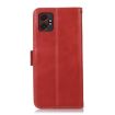 Samsung Galaxy XCover7 Pro Red Leather RFID Phone Case - Magnetic Cover - 3