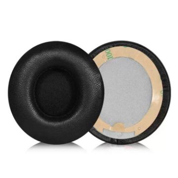 Lambskin Replacement Earpads for Beats Solo3/Solo2 - 1 Pair (Black) - 1