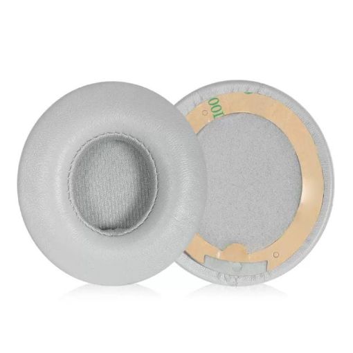 Lambskin Replacement Earpads for Beats Solo3/Solo2 - Grey (1 Pair) - 1